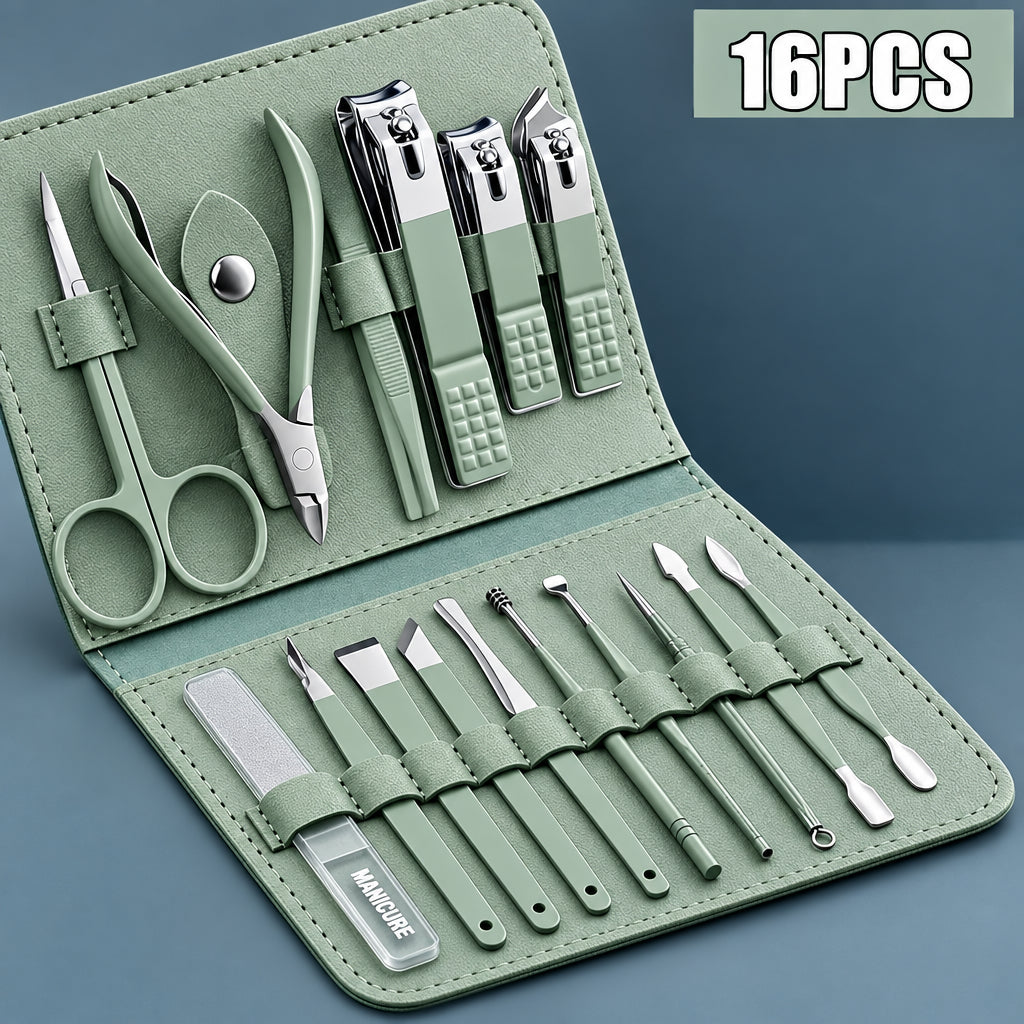 Emporium Bazaar 16 Pcs Manicure Pedicure Kit – Complete Nail Care Set Price in Pakistan