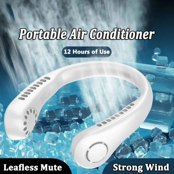 Bladeless Rechargeable Neck Fan