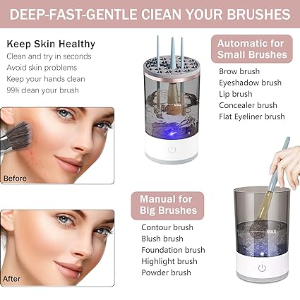 3 In 1 Electric Brush Cleaner