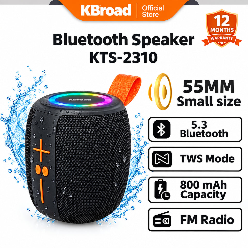 Waterproof RGB Bluetooth Speaker