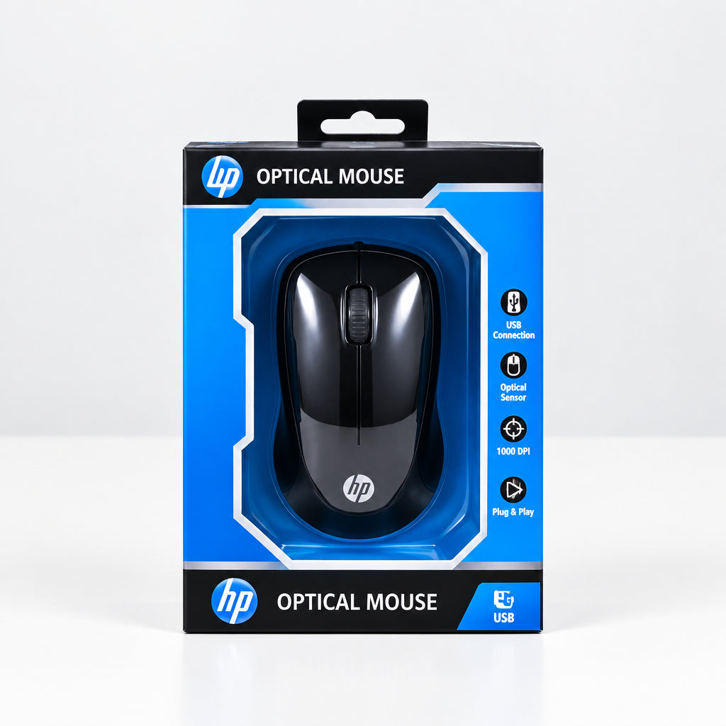 Emporium Bazaar HP Optical USB Mouse – Wired Office Mouse Price in Pakistan Buy Online