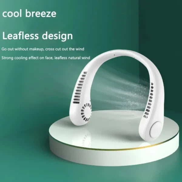 Bladeless Rechargeable Neck Fan