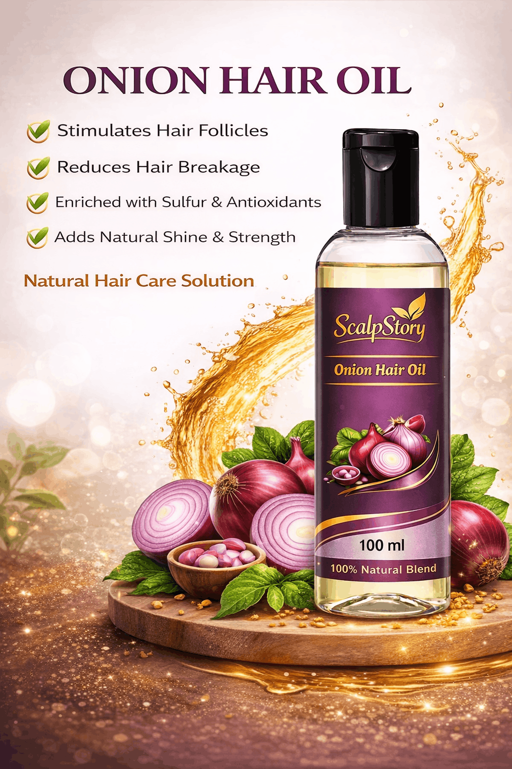 Onion Hair Oil - ScalpStory