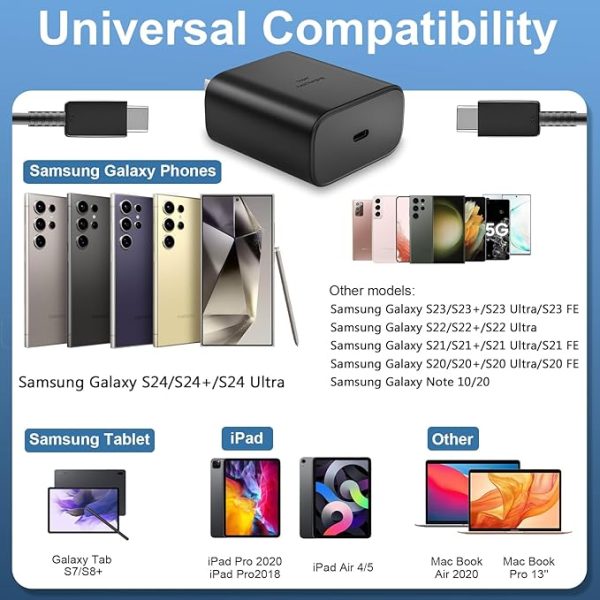 Original Samsung 45w Super Fast Charger Type C