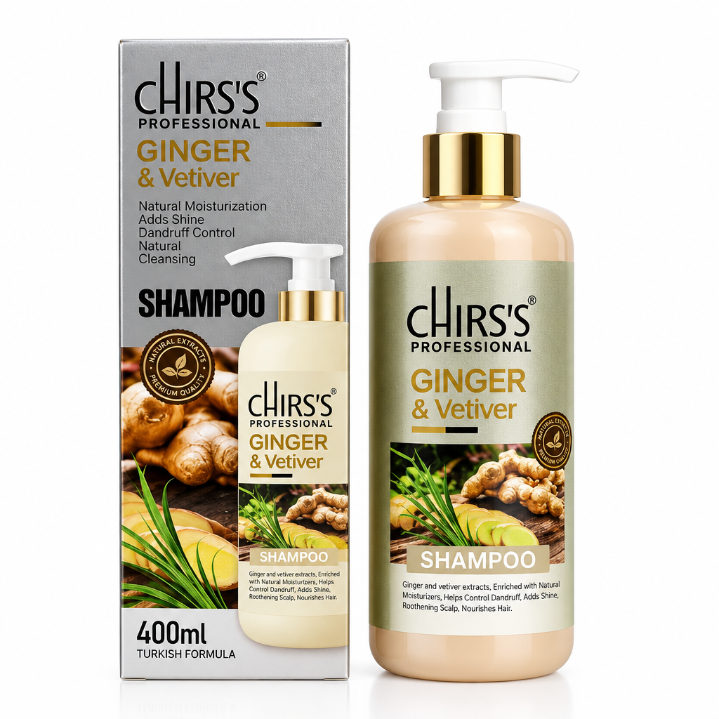 Chirs's Professional Ginger & Vetiver Shampoo