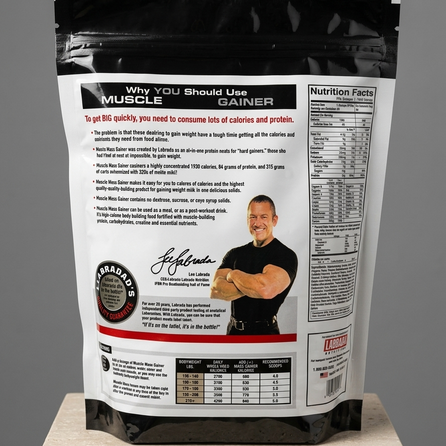 Labrada Nutrition Muscle Mass Gainer