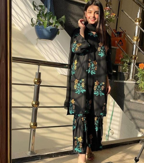 2 Pcs Stitched Sharara