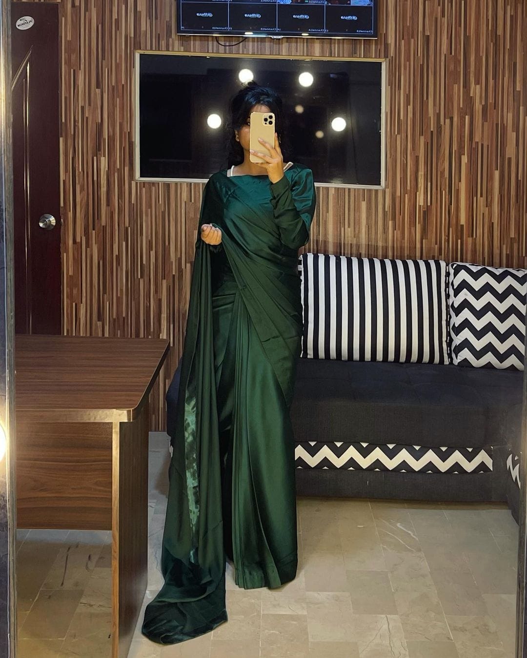 Silk Stitched Saree
