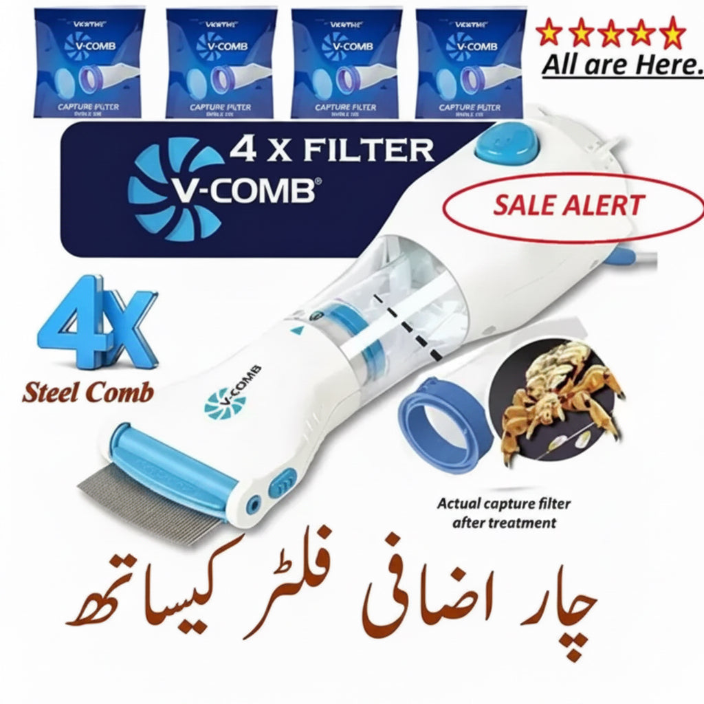 Anti-Lice V-Comb - Juen Nikalne Wali Machine