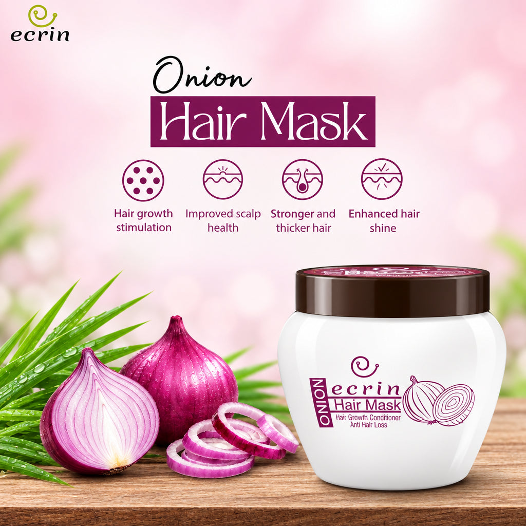 Emporium Bazaar Ecrin Onion Hair Mask – Pyaz Hair Mask Baal Mazboot Karne Wala Pakistan