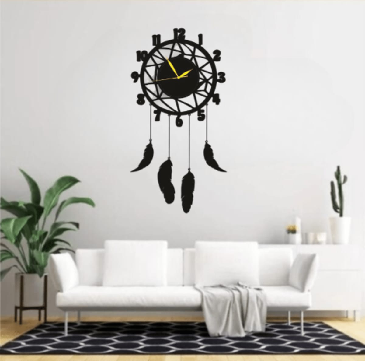 Wooden Wall Clock