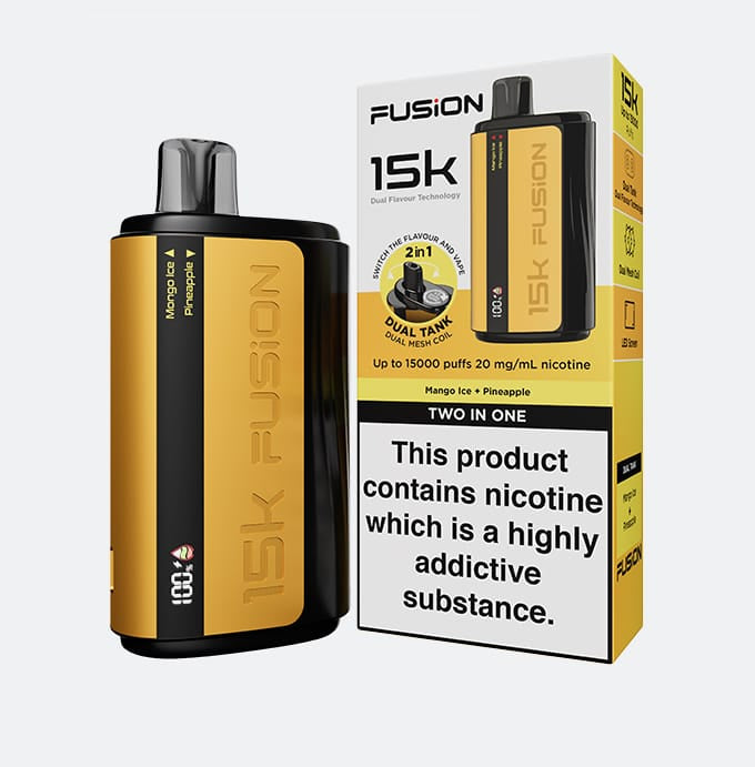 Fusion Original Dual Flavor Vape 15000 Puffs
