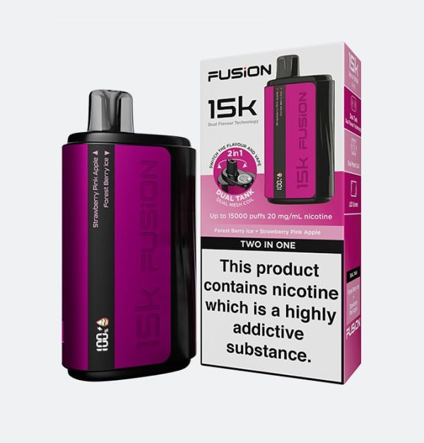 Fusion Original Dual Flavor Vape 15000 Puffs