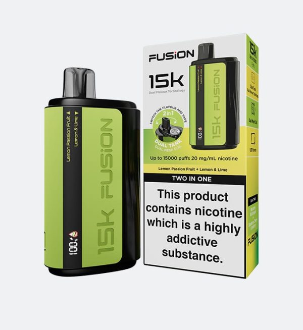 Fusion Original Dual Flavor Vape 15000 Puffs