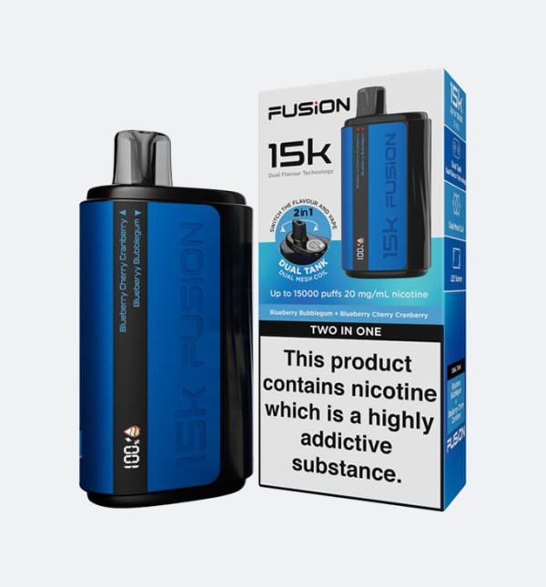 Fusion Original Dual Flavor Vape 15000 Puffs