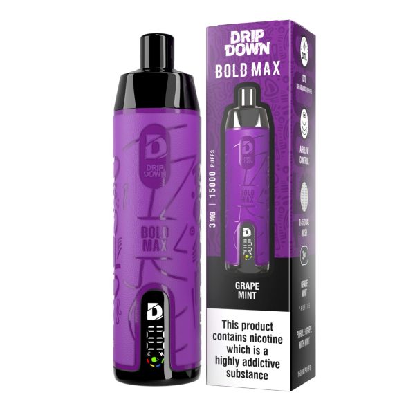 Drip Down Bold Max Vape 15000 Puffs