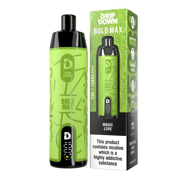 Drip Down Bold Max Vape 15000 Puffs