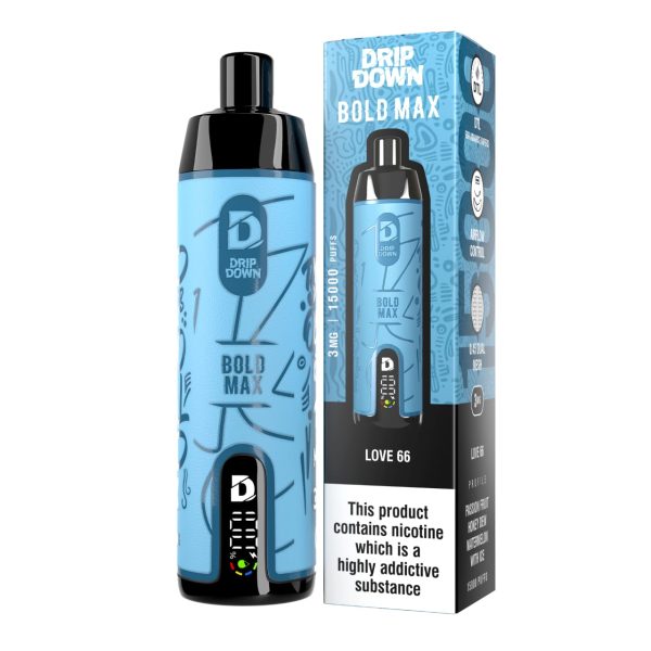 Drip Down Bold Max Vape 15000 Puffs