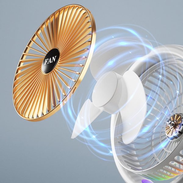 Rechargeable Mini Desktop Fan