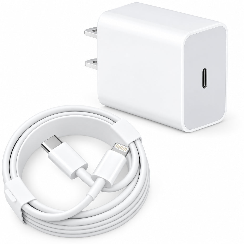 Emporium Bazaar Apple iPhone 20W USB-C Fast Charging Adapter with Cable – iPhone Charger Set Pakistan