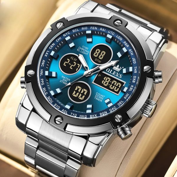 Skemie Men’s Digital Waterproof Watch
