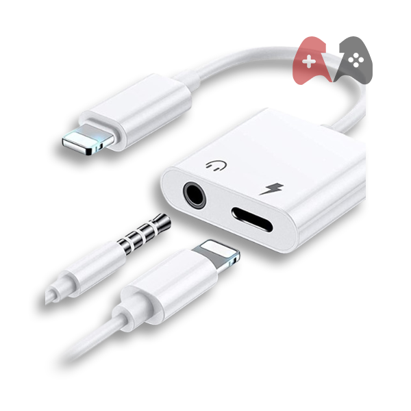 2-in-1 Lightning Headphone/Adapter Cable