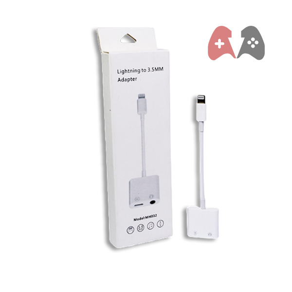 2-in-1 Lightning Headphone/Adapter Cable