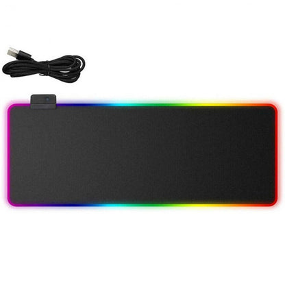 RGB Gaming Mouse Pad with LED Lights