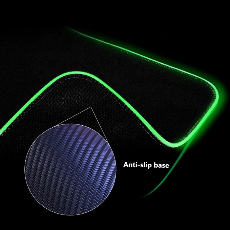 RGB Gaming Mouse Pad with LED Lights
