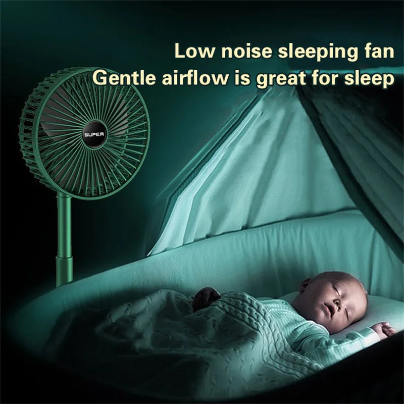 Super Telescopic Folding Fan