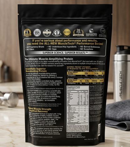 MuscleTech Nitro-Tech 100% Whey Gold Protein