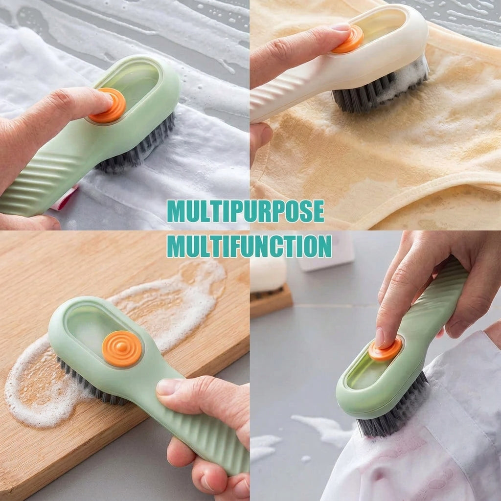 Emporium Bazaar Cleaning Brush – Soft Bristles, Refill Opening and Liquid Outlet | Pakistan