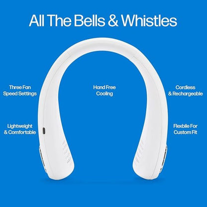 Bladeless Rechargeable Neck Fan