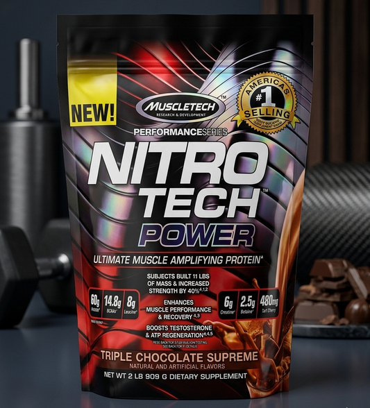 MuscleTech Nitro-Tech 100% Whey Gold Protein