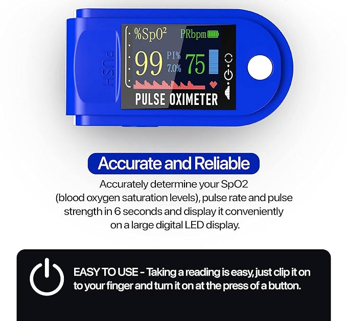 Blood Oxygen & Pulse Rate Monitor