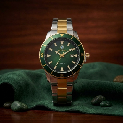 Premium Men's Stainless Steel Quartz Watch