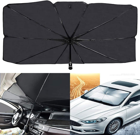 Foldable Car Windshield Sun Shade Umbrella