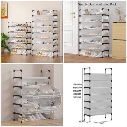 Dustproof Shoe Rack Organizer