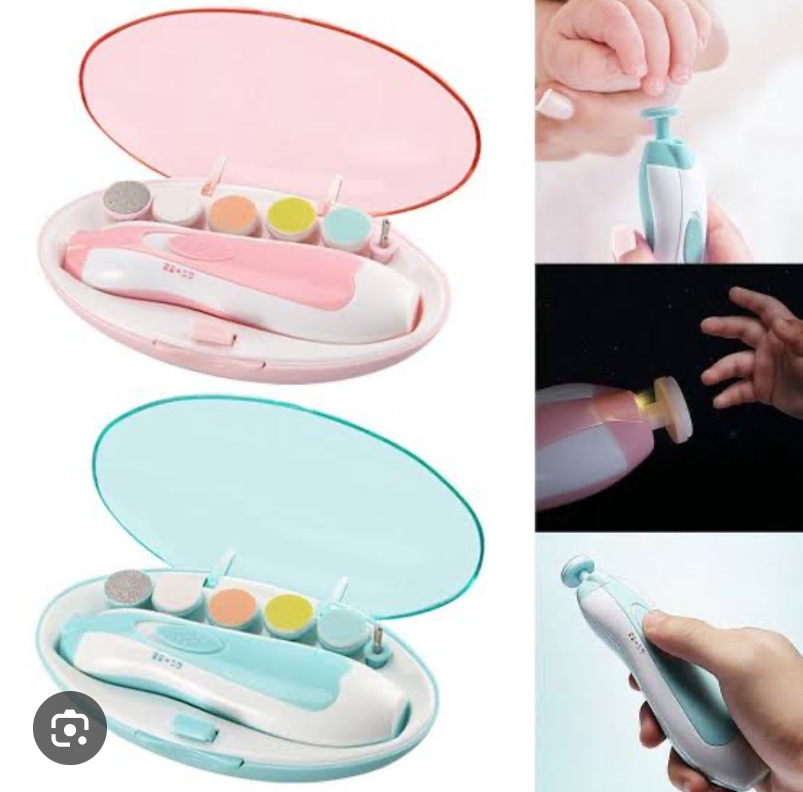 Emporium Bazaar Electric Nail Trimmer – Quiet Motor Built-in Catcher | Pakistan