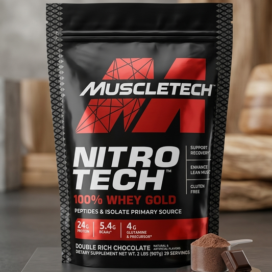 MuscleTech Nitro-Tech 100% Whey Gold Protein 2lbs