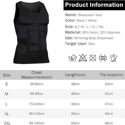 Emporium Bazaar Body Compression Vest – Lifestyle Wear Under Shirt Pakistan