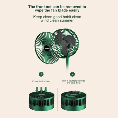 Super Telescopic Folding Fan