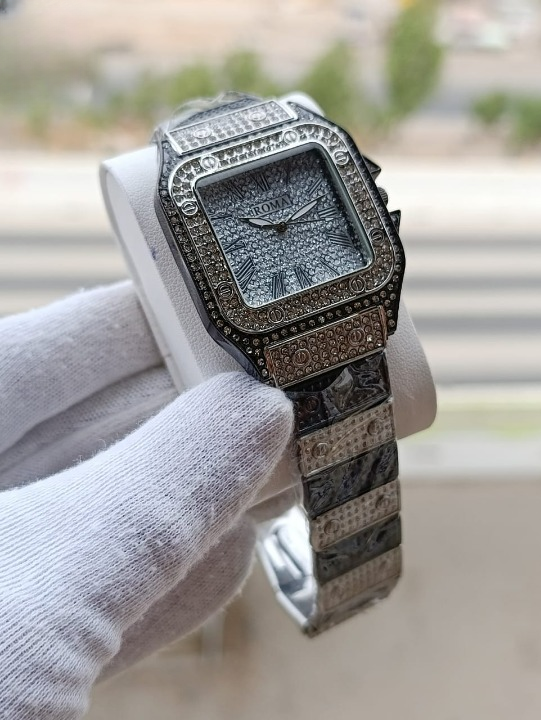 Ladies Stylish Stone Watch