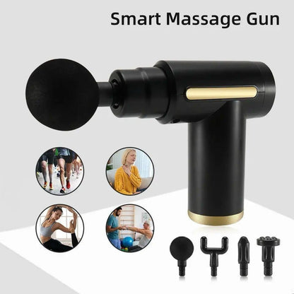4-in-1 Deep Tissue Percussion Massager Gun