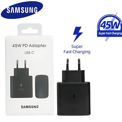 Original Samsung 45w Super Fast Charger Type C