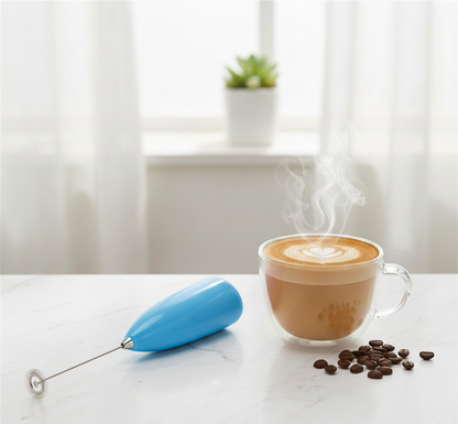 Coffee Beater & Milk Frother Mini Handheld Mixer