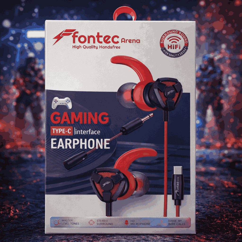 Fontec Arena Type-C Gaming Earphones