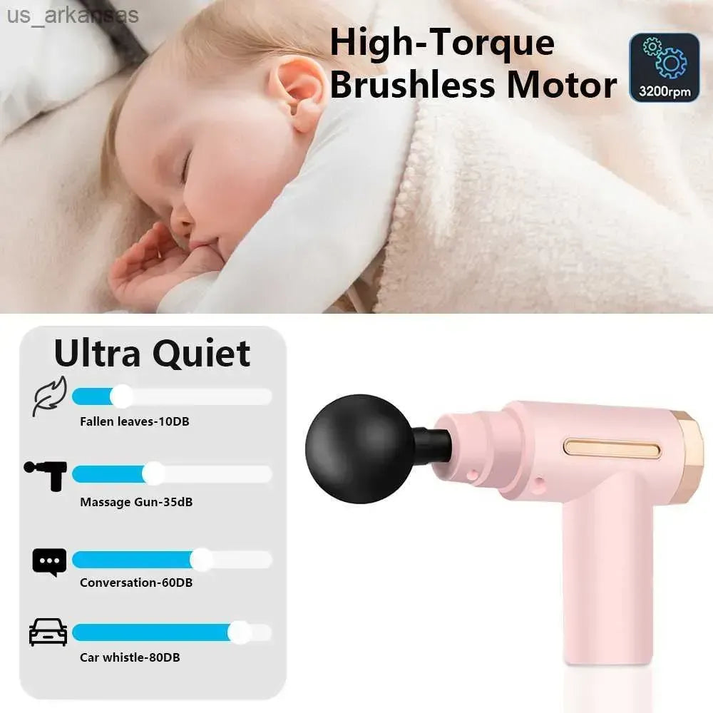 4-in-1 Deep Tissue Percussion Massager Gun