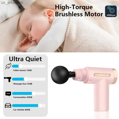 4-in-1 Deep Tissue Percussion Massager Gun