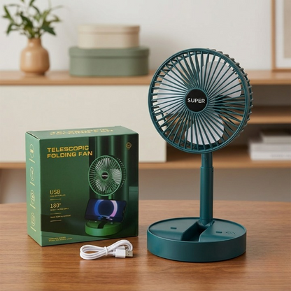 Super Telescopic Folding Fan